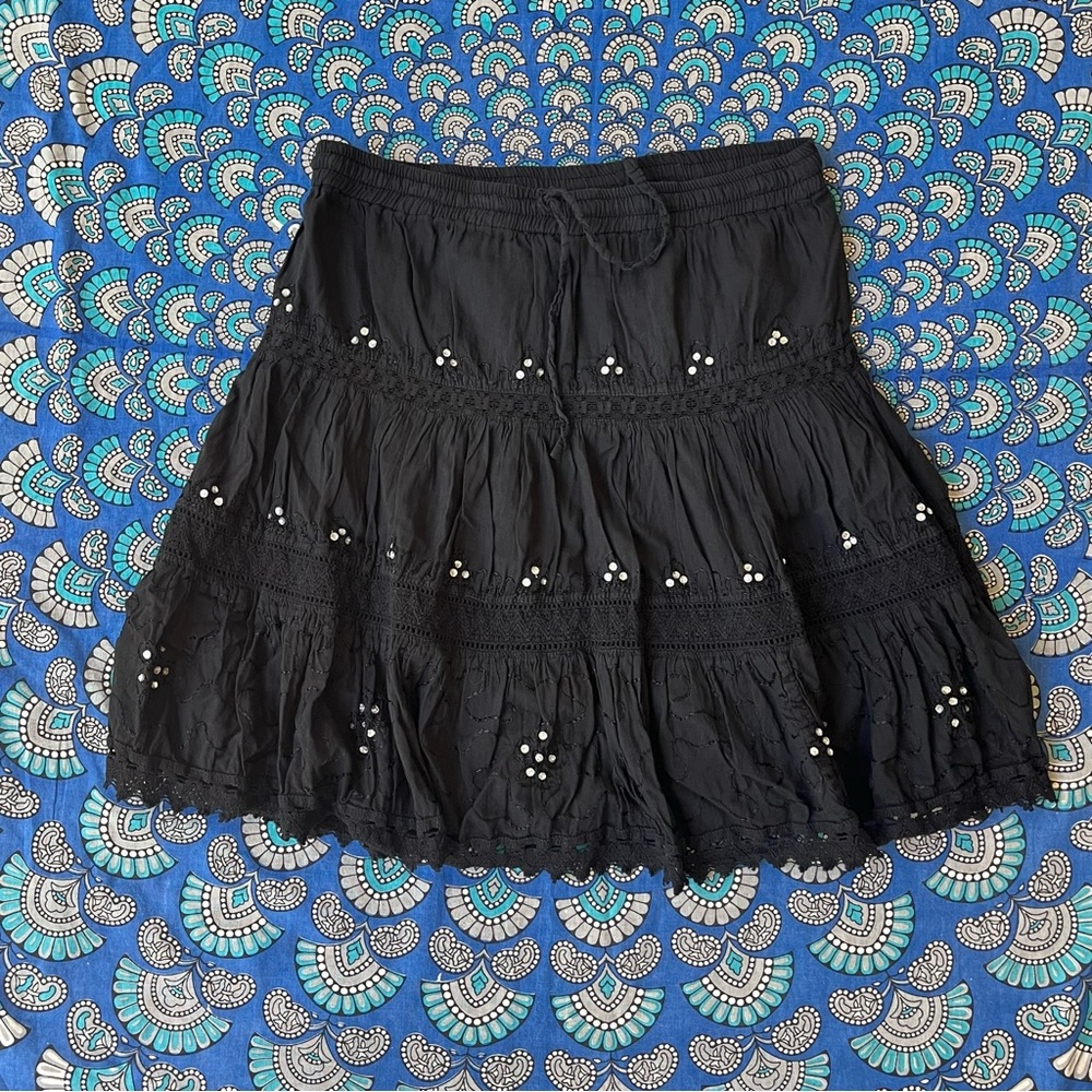 Embroidered Fairy Skirt Y2K